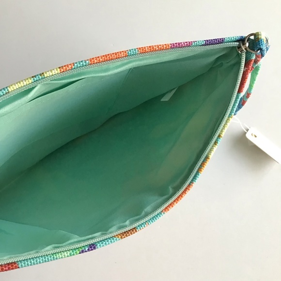 LAST 1! NEW Cactus Wristlet Clutch Cacti Succulent Plant Cosmetic Purse Pouch - Picture 3 of 9